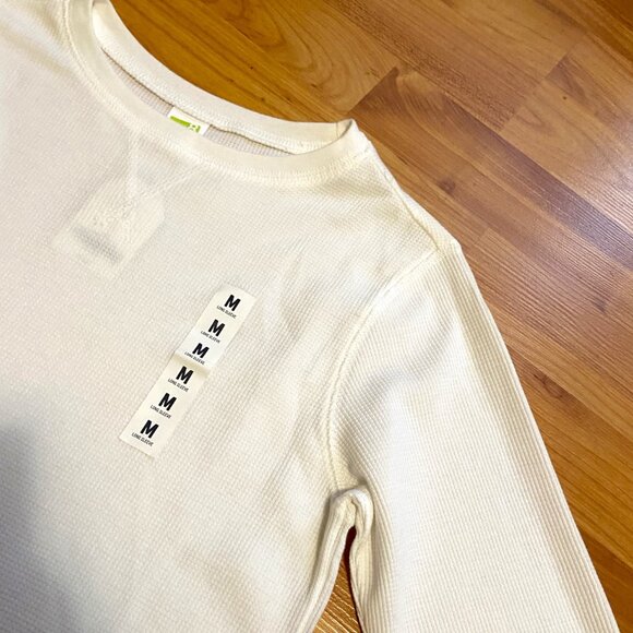 Crazy8 Kid's long sleeve waffle thermal top Size M - Picture 2 of 5